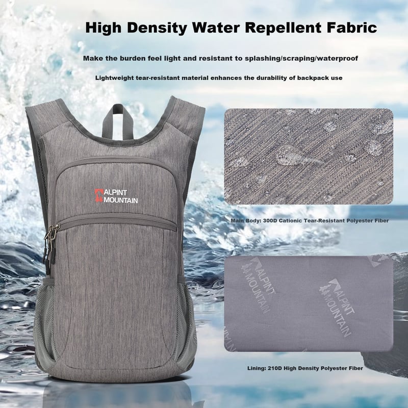 ALPINT MOUNTAIN Lightweight Travel Backpack