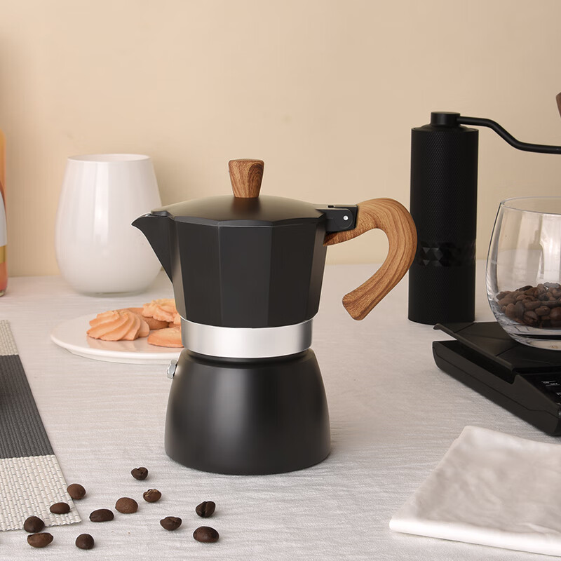 CLITON Moka Pot + Electric Stove Set