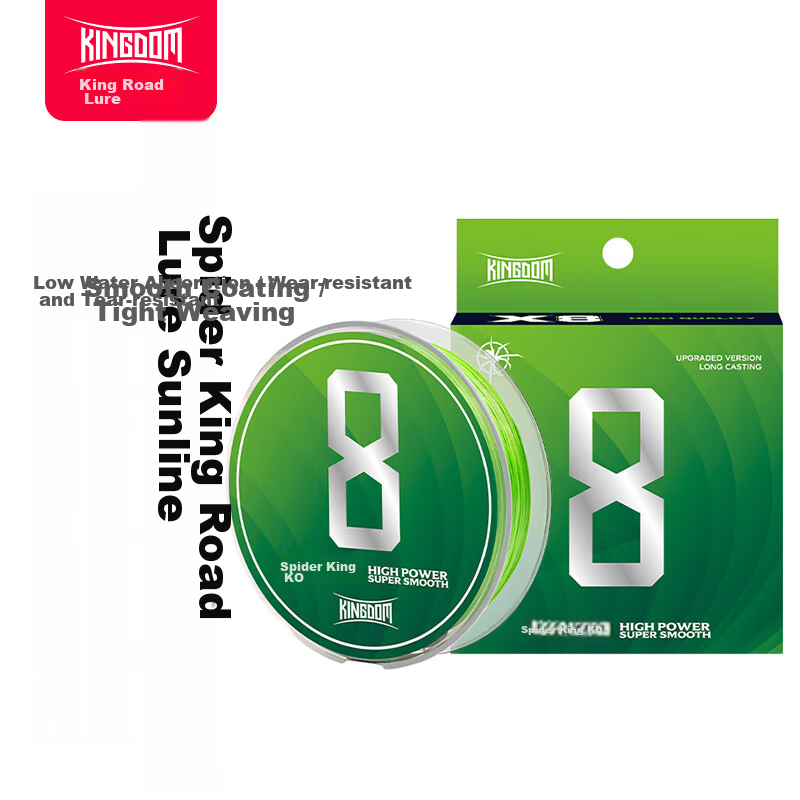 Kingdom Lure Spider King 8-Strand PE Fishing Line
