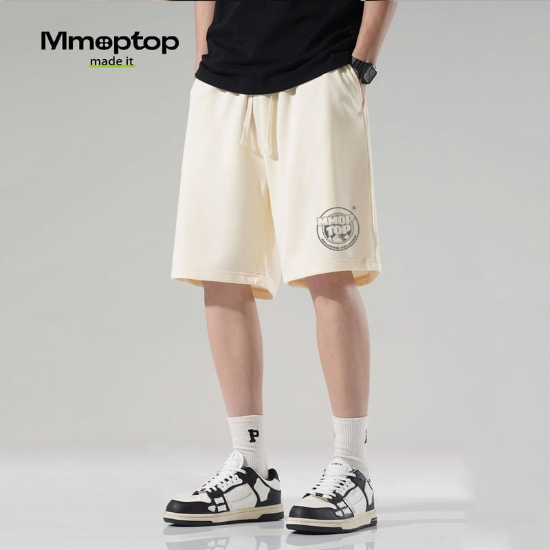 MMOPTOP Japanese-Style Knee-Length Shorts for Men
