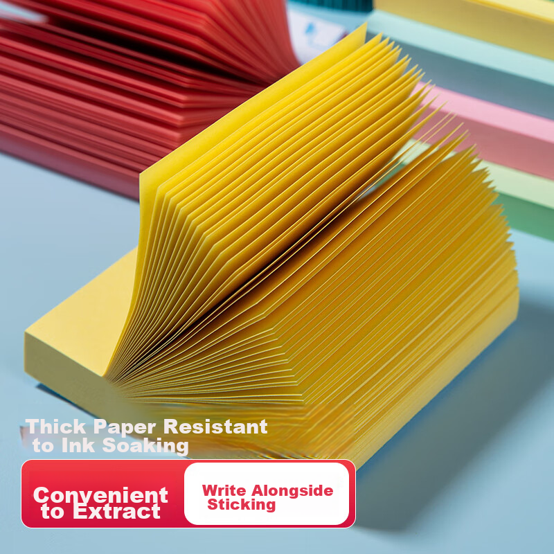 COMIX Sticky Notes - 4 Colors, 400 Sheets