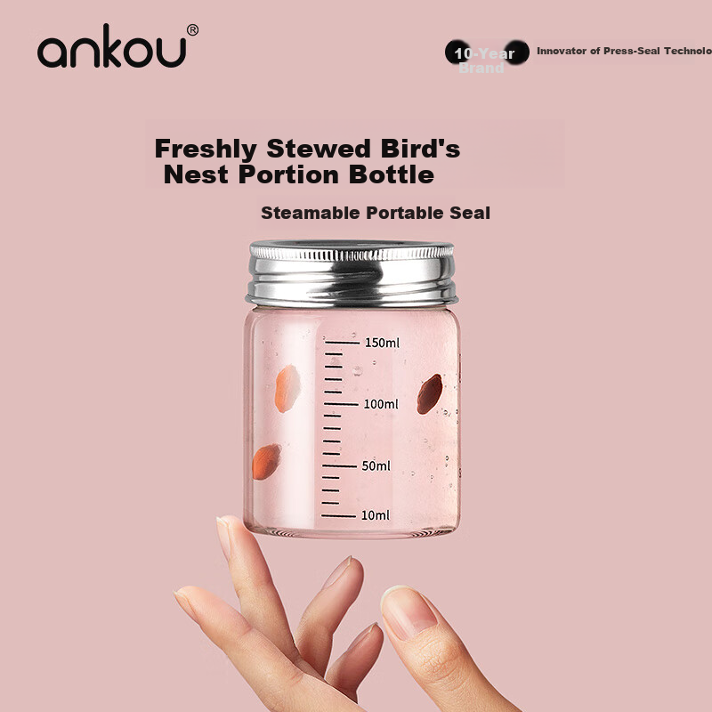 ANKOU Herbal Dispensing Bottle - High-Temperature Resistant