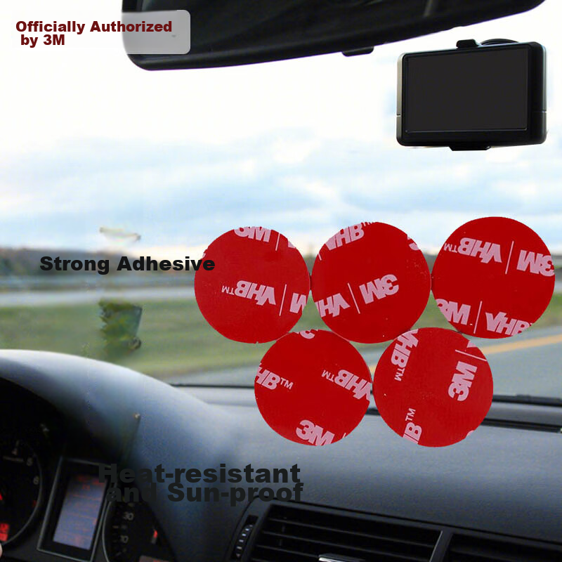 3M Double-Sided Rubber Tape - High-Temperature Car Mount (Strong Version)