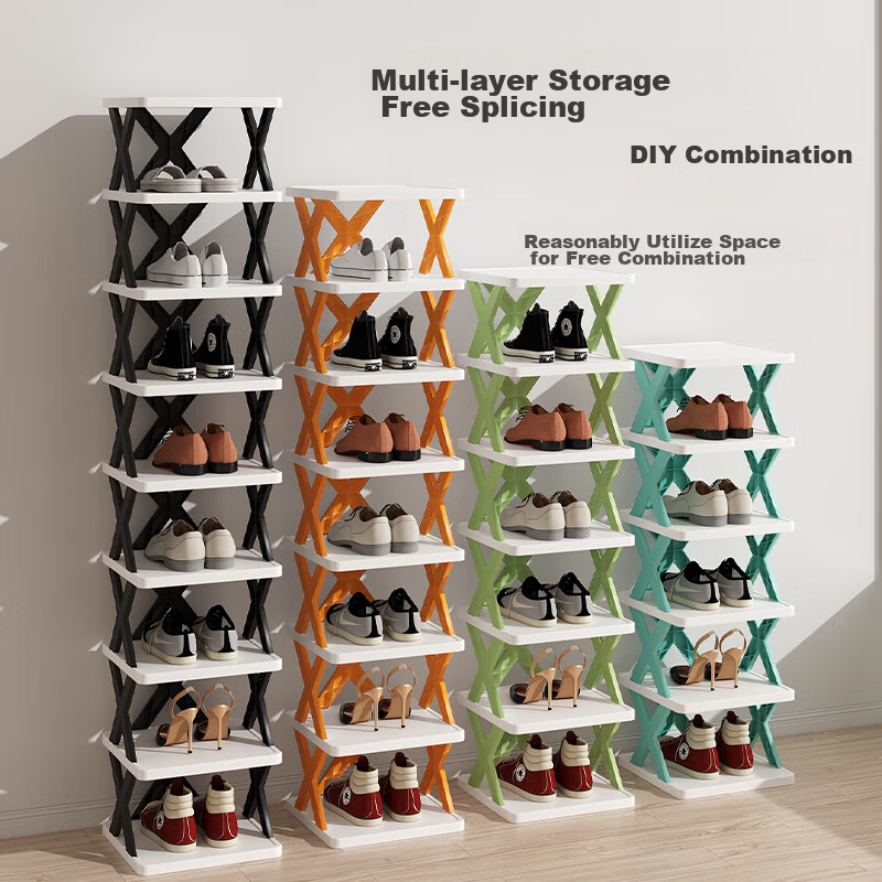 XIAOJIANGCAI 8-Layer Shoe Rack