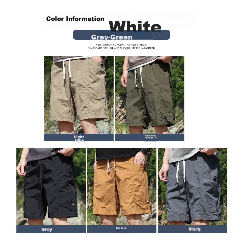 EASTERN CAMEL Men's Summer Breathable Shorts