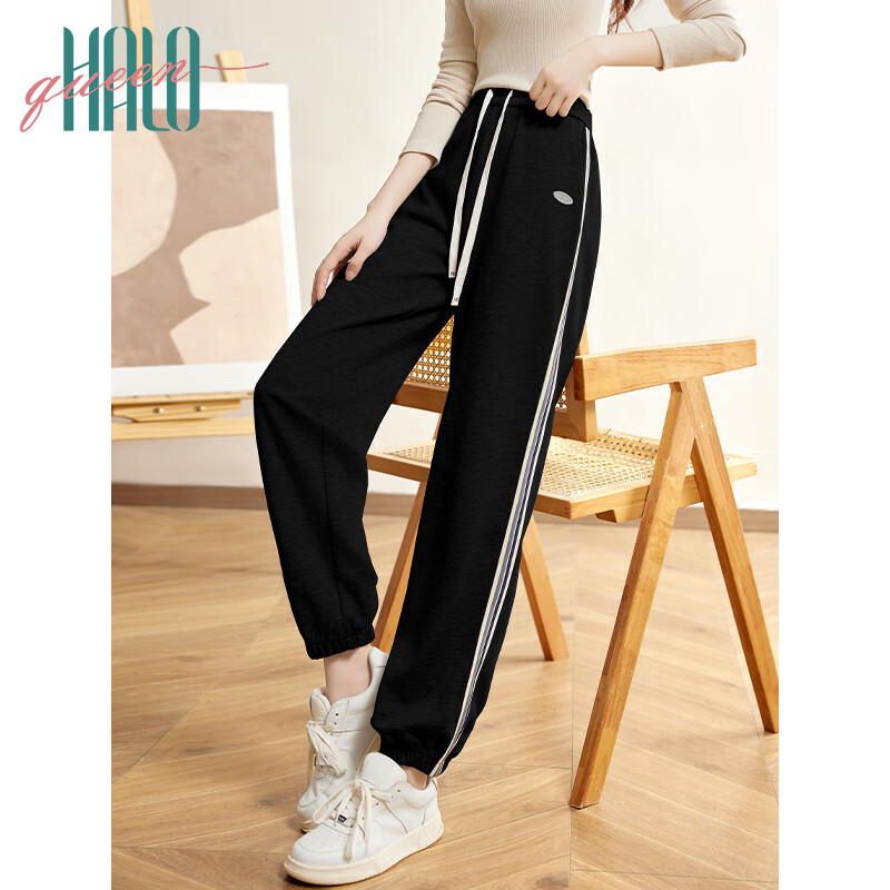 Halo Queen Women's Casual Striped Pants