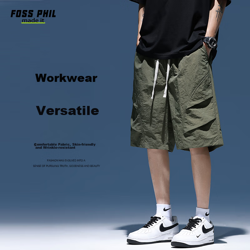 Foss Phil Men's Ice Silk Mid-Length Shorts