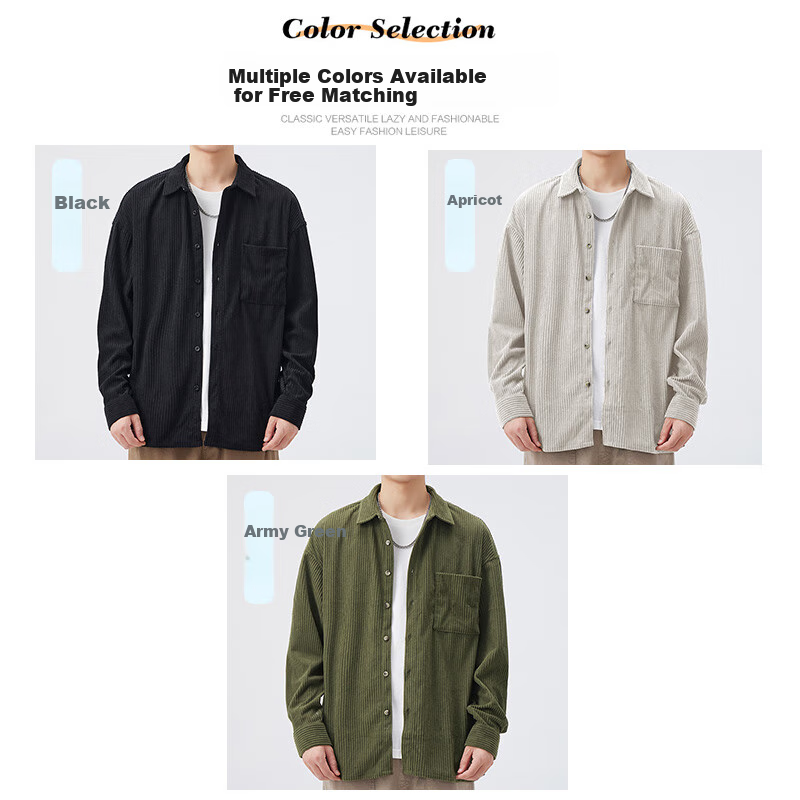 Jeanswest Men's Striped Long-Sleeve Shirt