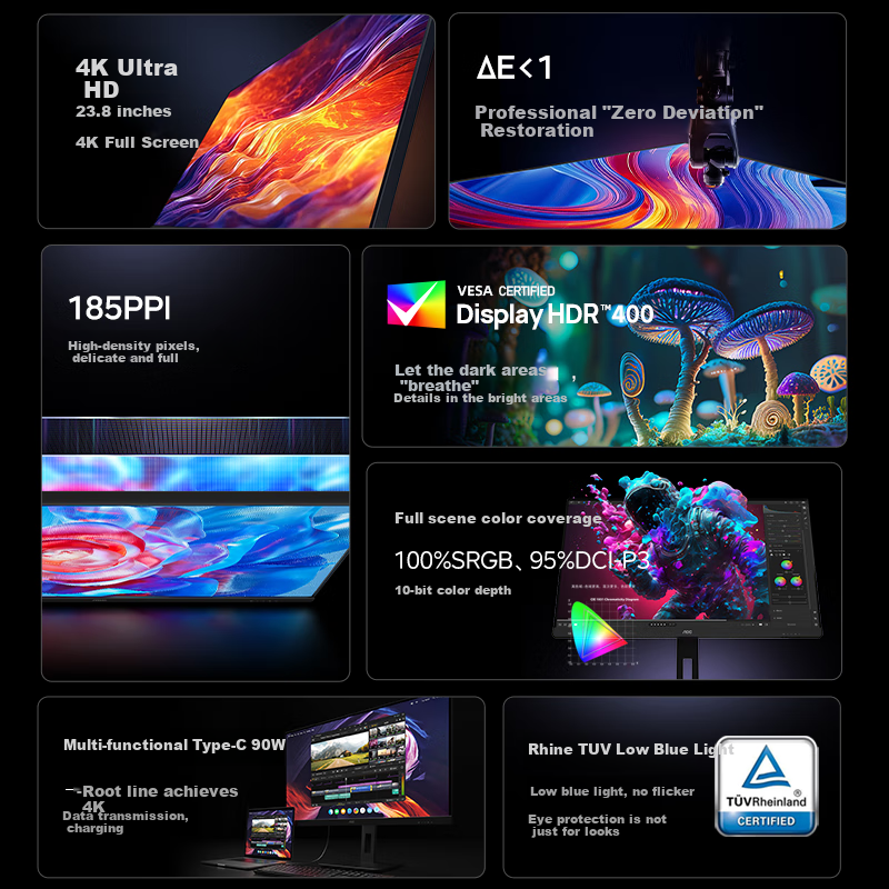 AOC 27-Inch 2K IPS Monitor Q27E12C