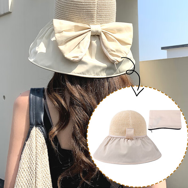 LangSha UV-Resistant Wide Brim Sun Hat for Women