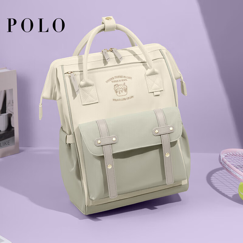 POLO Women's Retro Backpack with Large Capacity