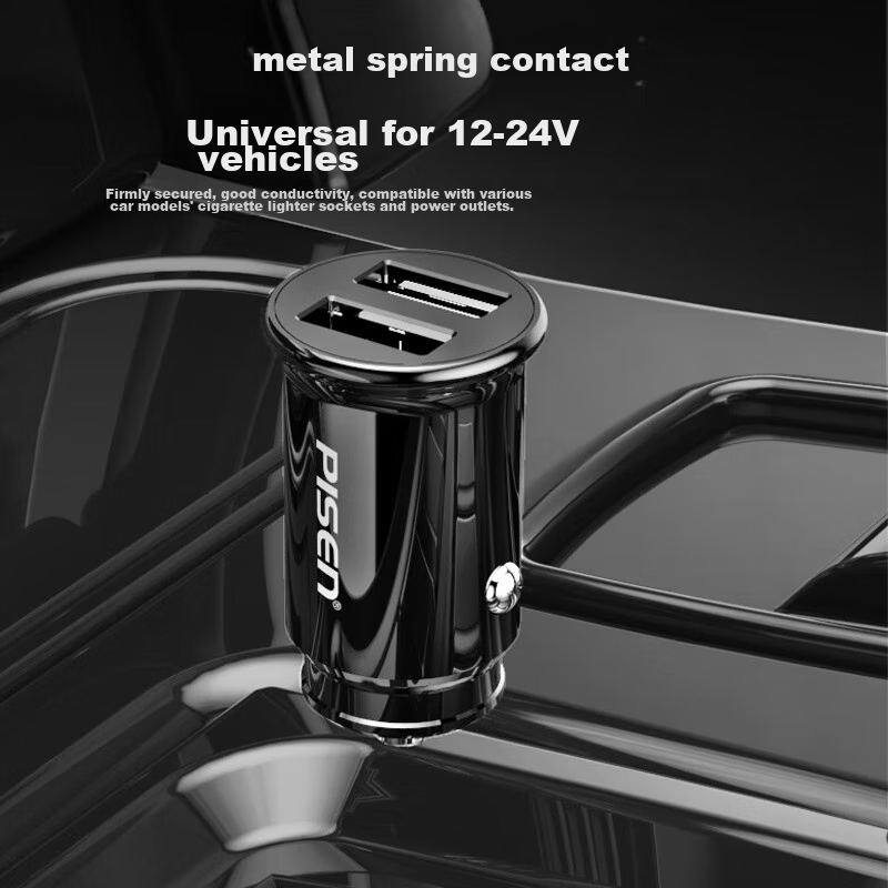 PISEN 100W 3-in-1 Fast Charging Car Adapter