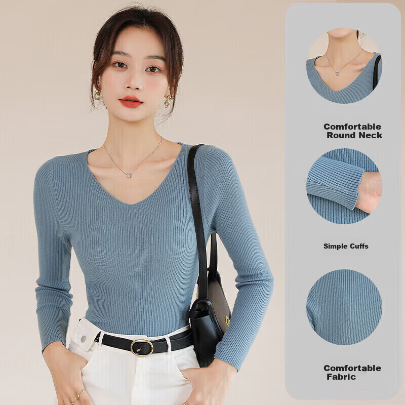 Jeanswest Women's Knit Sweater Blue