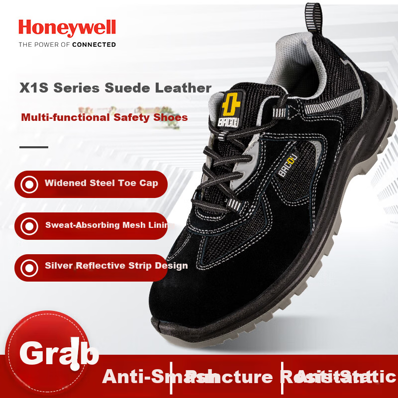 Honeywell BAGU Safety Shoes - Anti-Static, Anti-Smash, Anti-Puncture
