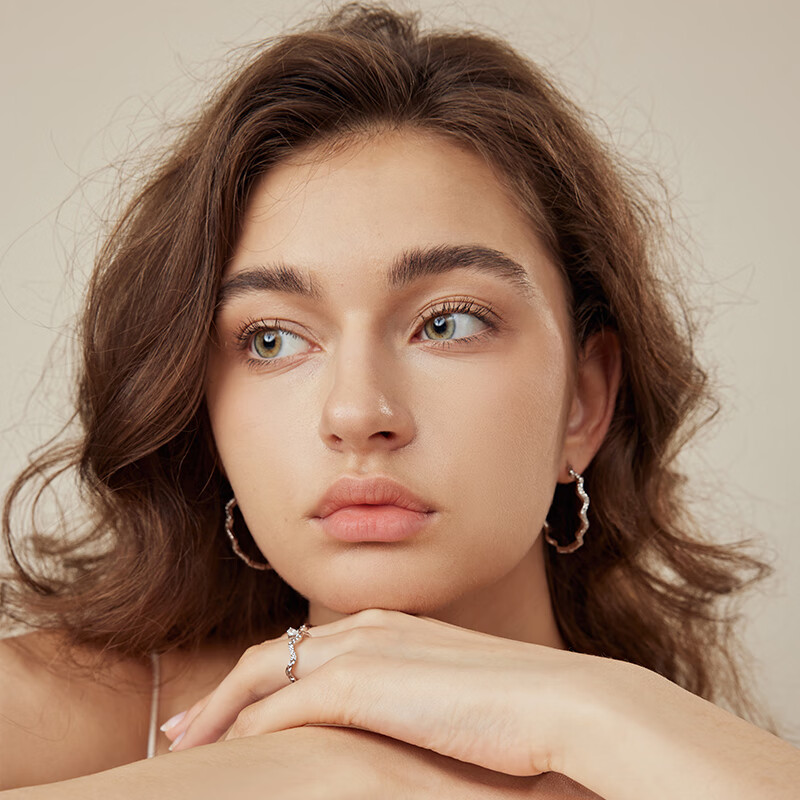 Arsis Flowing Light Lianjing Wave Earrings