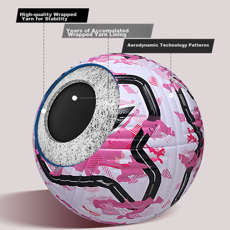 Li-Ning TPU Soccer Ball Size 5 for Adults and Middle School Students