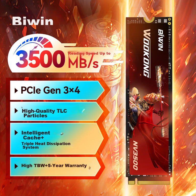 BIWIN NV7400 RGB 2TB PCIe 4.0 SSD