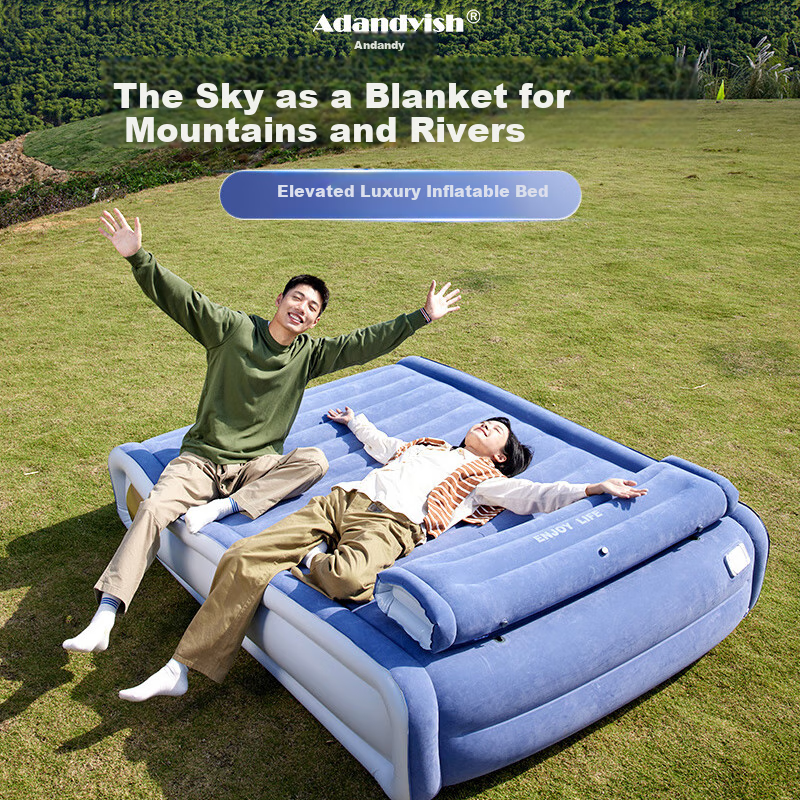 Adandyish Blue Tent Mat