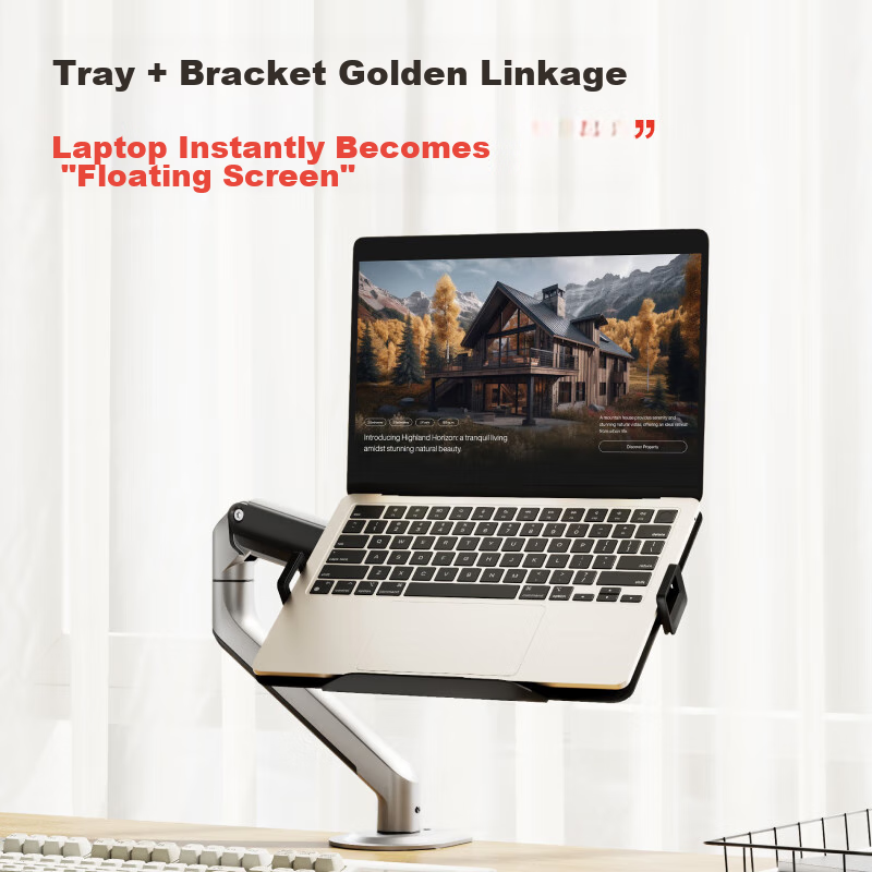 Brateck Beihu E350+APE40 Laptop Stand