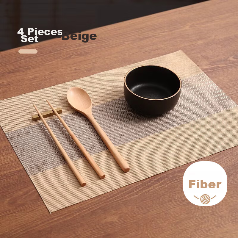 AVIVI Placemats - Heat-Resistant Table Mats with European Style Design