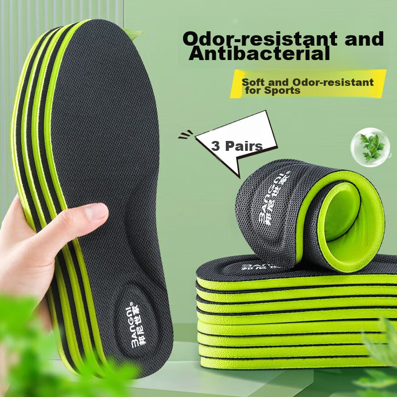 3AnGnI Antibacterial Insoles Size 45 Double Pack