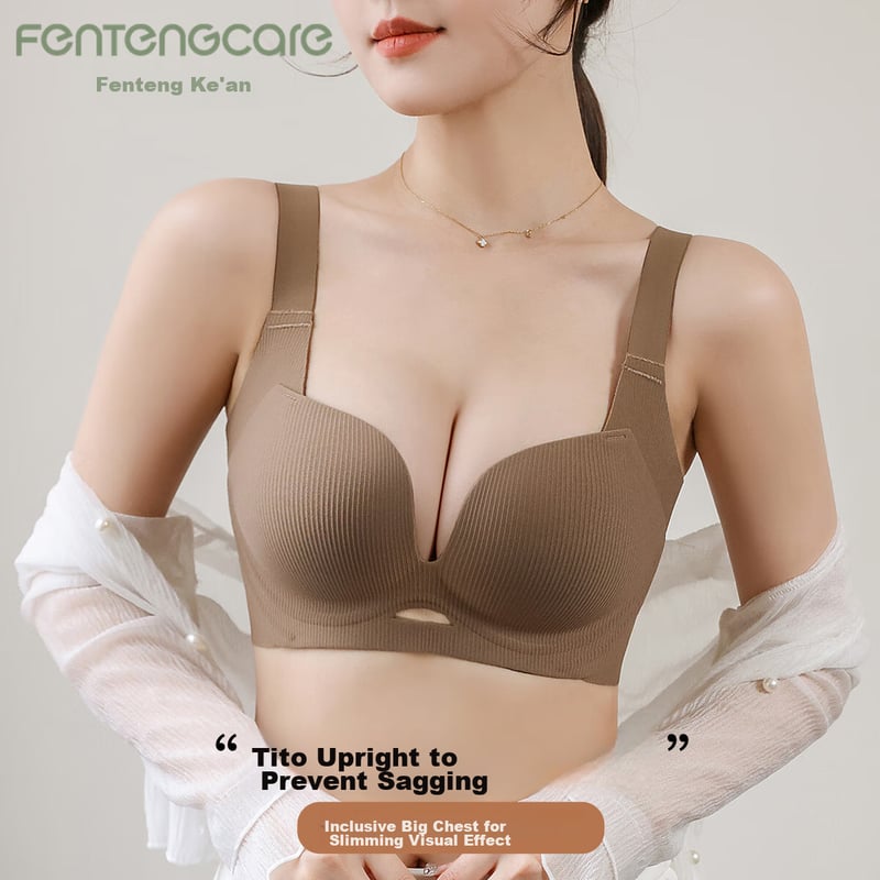 FENTENGCARE Large Size Anti-Sagging Push-Up Bra