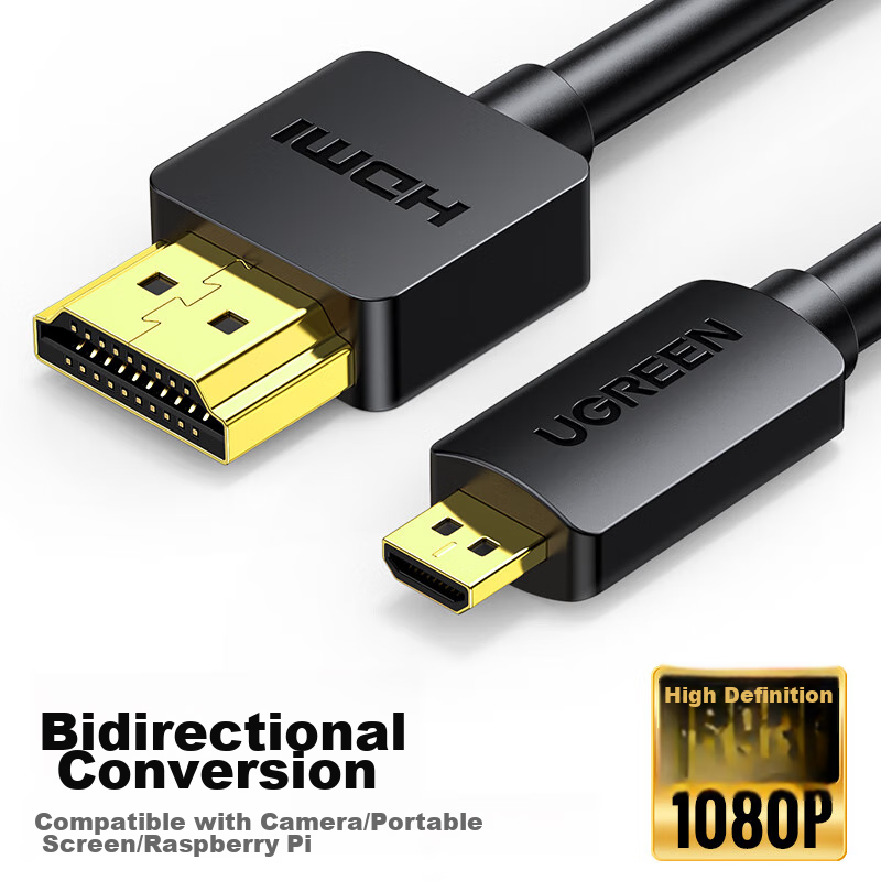 UGREEN Micro HDMI to HDMI 4K Adapter Cable