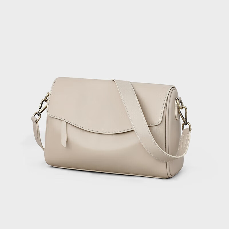 Viney Women's Beige Crossbody Pillow Bag