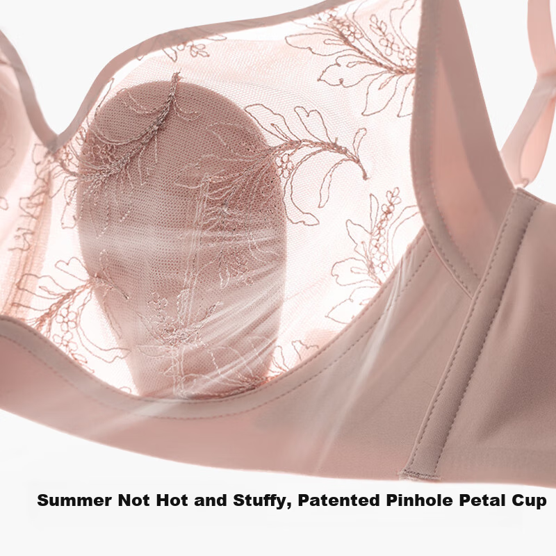Aimer Petals Bra - Summer Breathable Lace Bra with Pockets