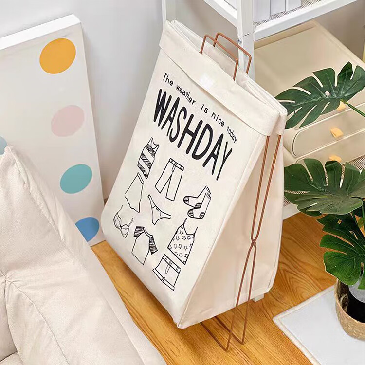 Jinghuisichuang Laundry Hamper Foldable Storage Basket