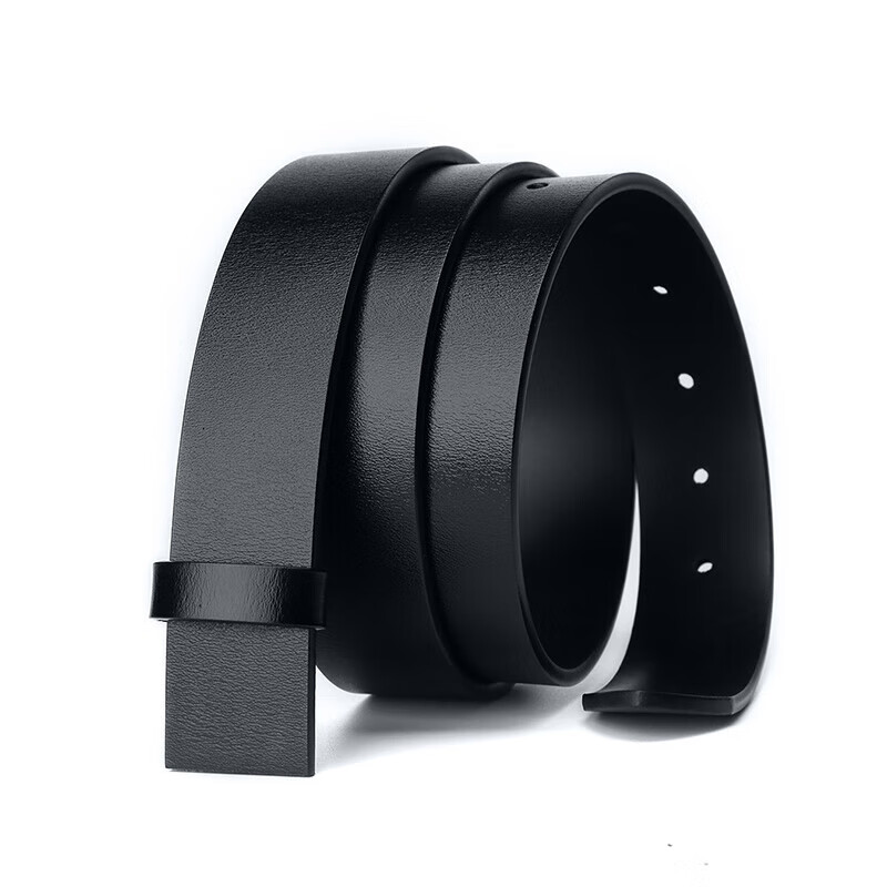 CROCODILE Men's E2651 Black Pin Buckle Belt