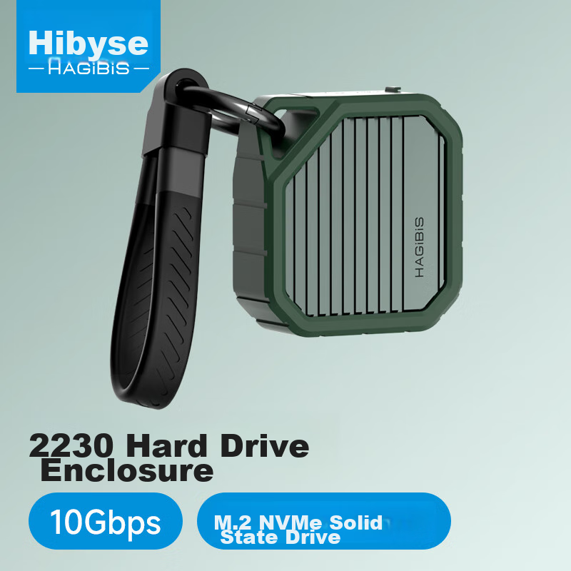 Hagibis M.2 SSD Enclosure with Strap