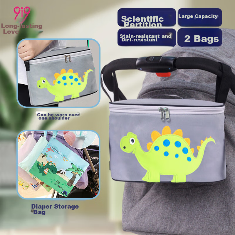 9i9 Baby Stroller Organizer Bag for Diapers and Essentials