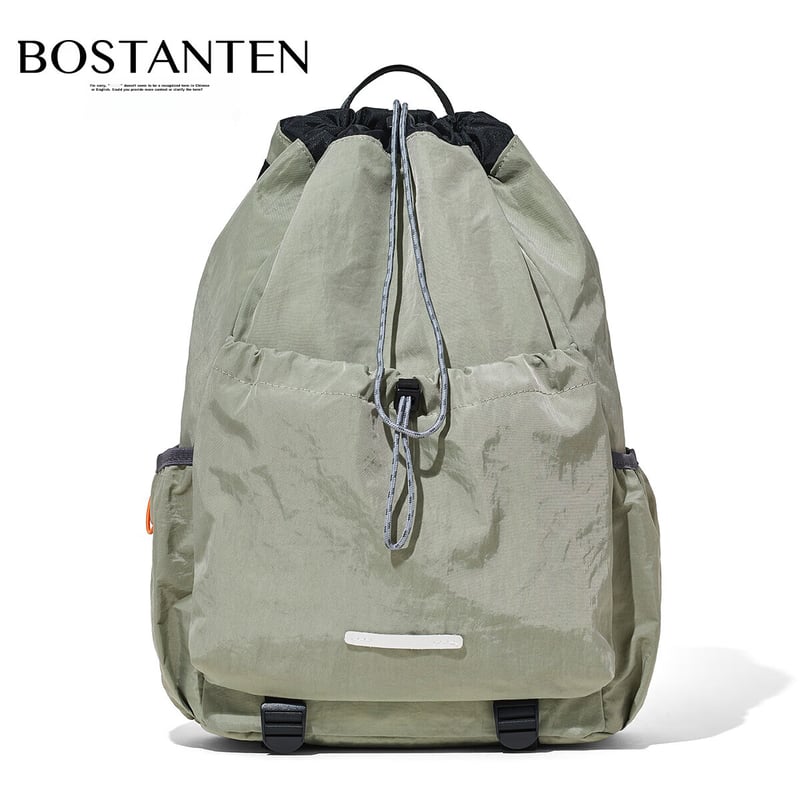 BOSTANTEN Men's Lightweight Drawstring Backpack