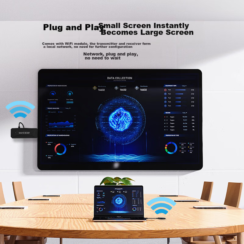 BOEGAM BG4S Wireless Projector for Mobile and TV