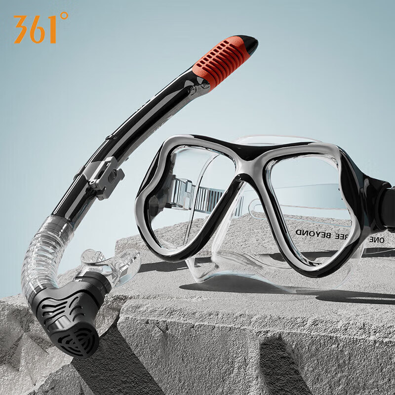 361° Adult Anti-Fog Snorkeling Set