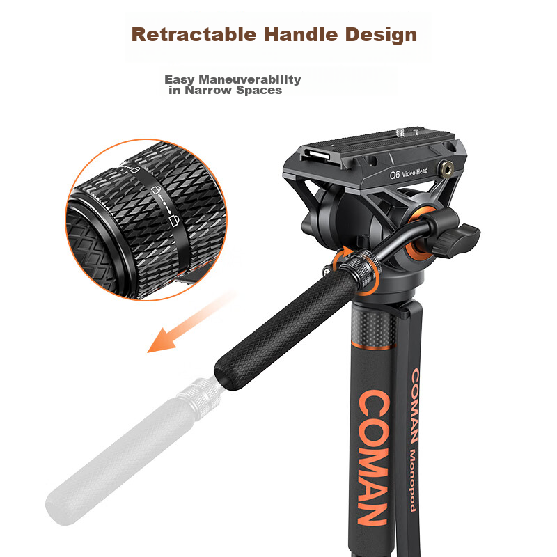 COMAN DX327CQ6 Tripod and Gimbal Set