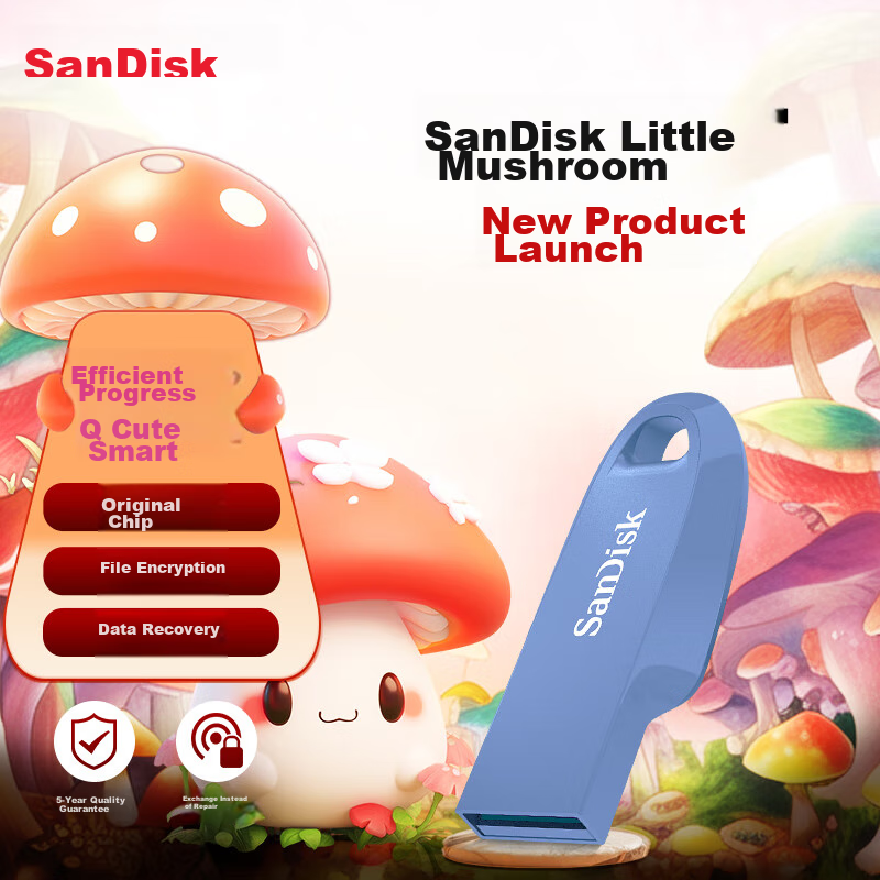 SanDisk 128GB CZ73 USB Flash Drive with Secure Encryption