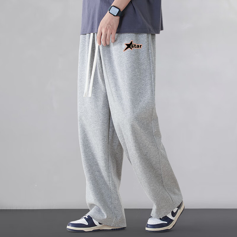 NASA GISS Loose Straight-Leg Casual Pants