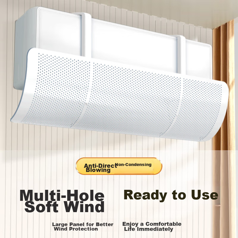 Yeebarle No-Drill AC Wind Deflector