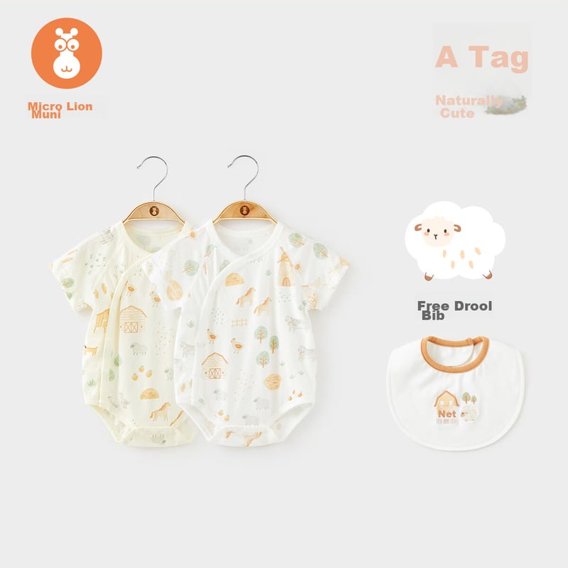 Wismorni Summer Baby Bodysuit