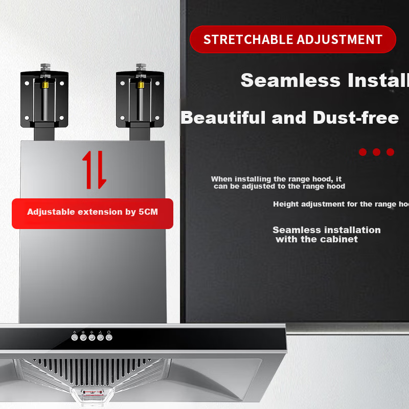 Lelandi Adjustable Range Hood Mounting Bracket