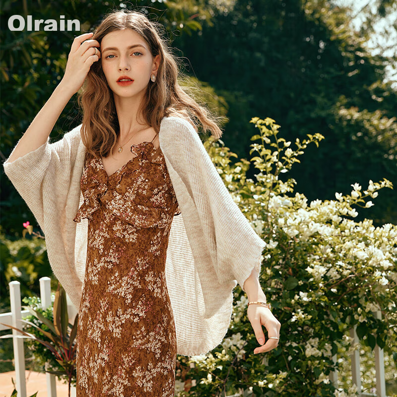 Olrain Batwing Knit Cardigan
