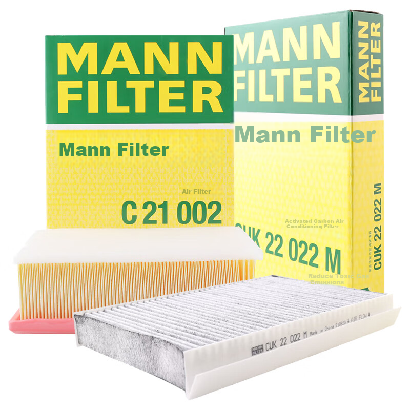 MANNFILTER 3-Filter Set for Jeep Compass/Free Sp - Air + Cabin Filters