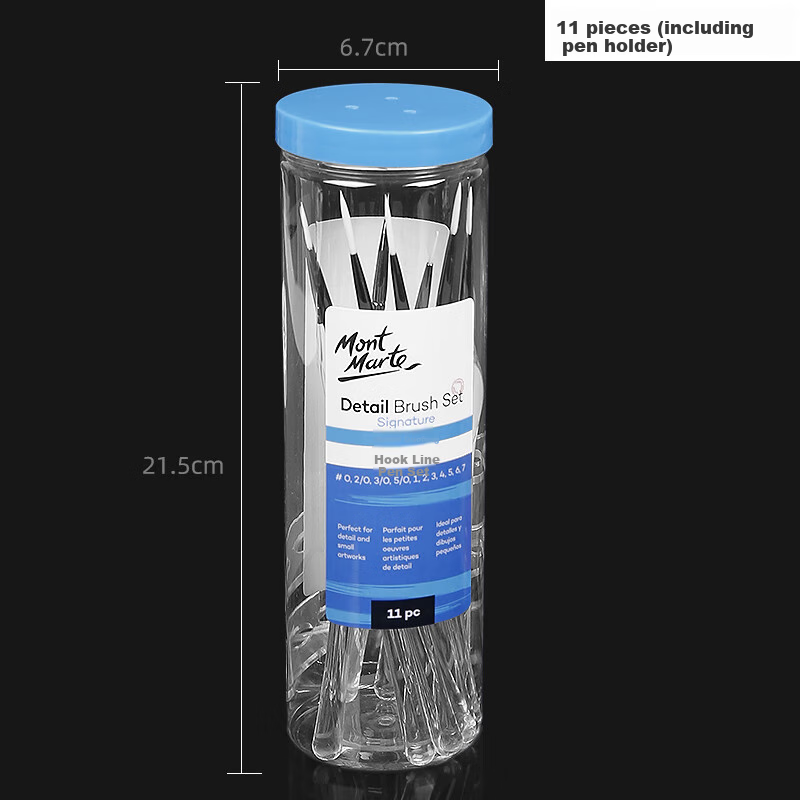 Mont Marte Line Drawing Pens - 11-Piece Set