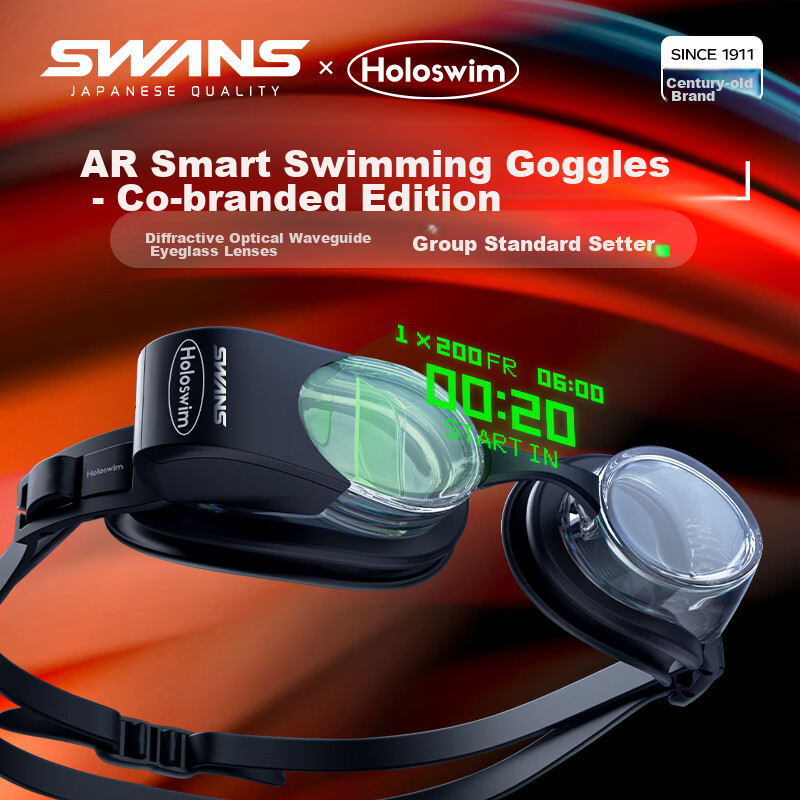 SWANS Holoswim2 Pro Smart AR Goggles