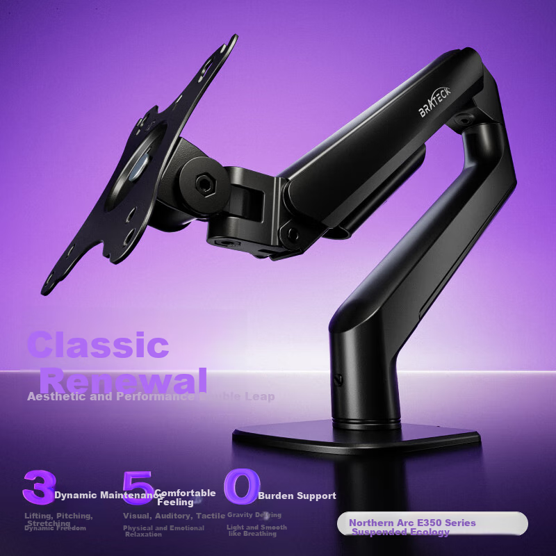 Brateck Beihu Mechanical Monitor Arm Stand