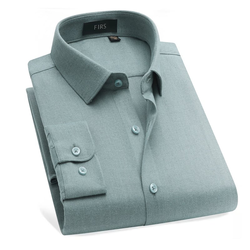 FIRS Long-Sleeve Wool Blend Shirt