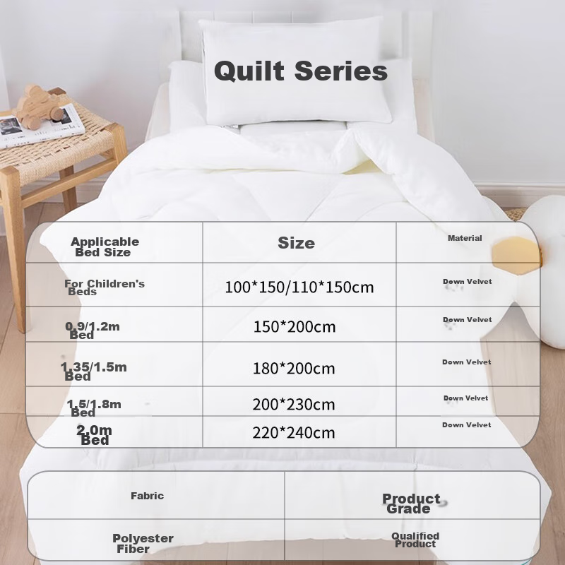 AVIVI Kids Fiber Quilt for Spring & Autumn