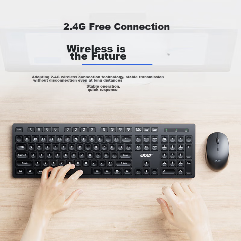 Acer Wireless Keyboard and Mouse Combo